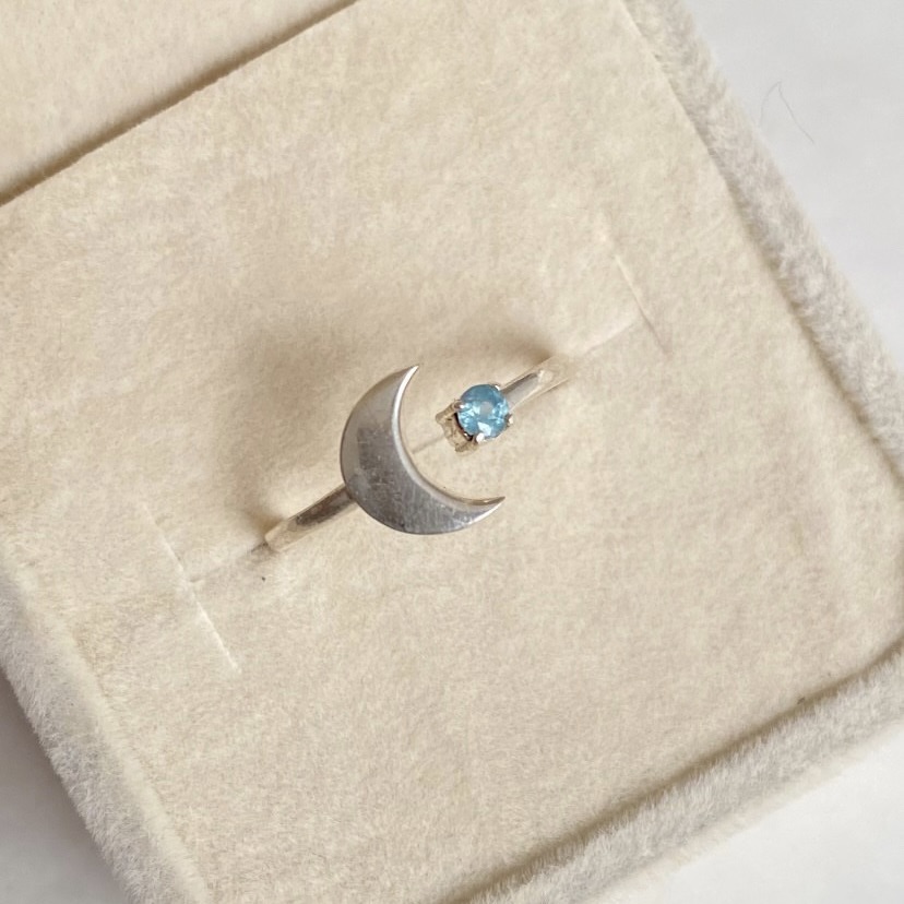 Anillo Luna y Apatita