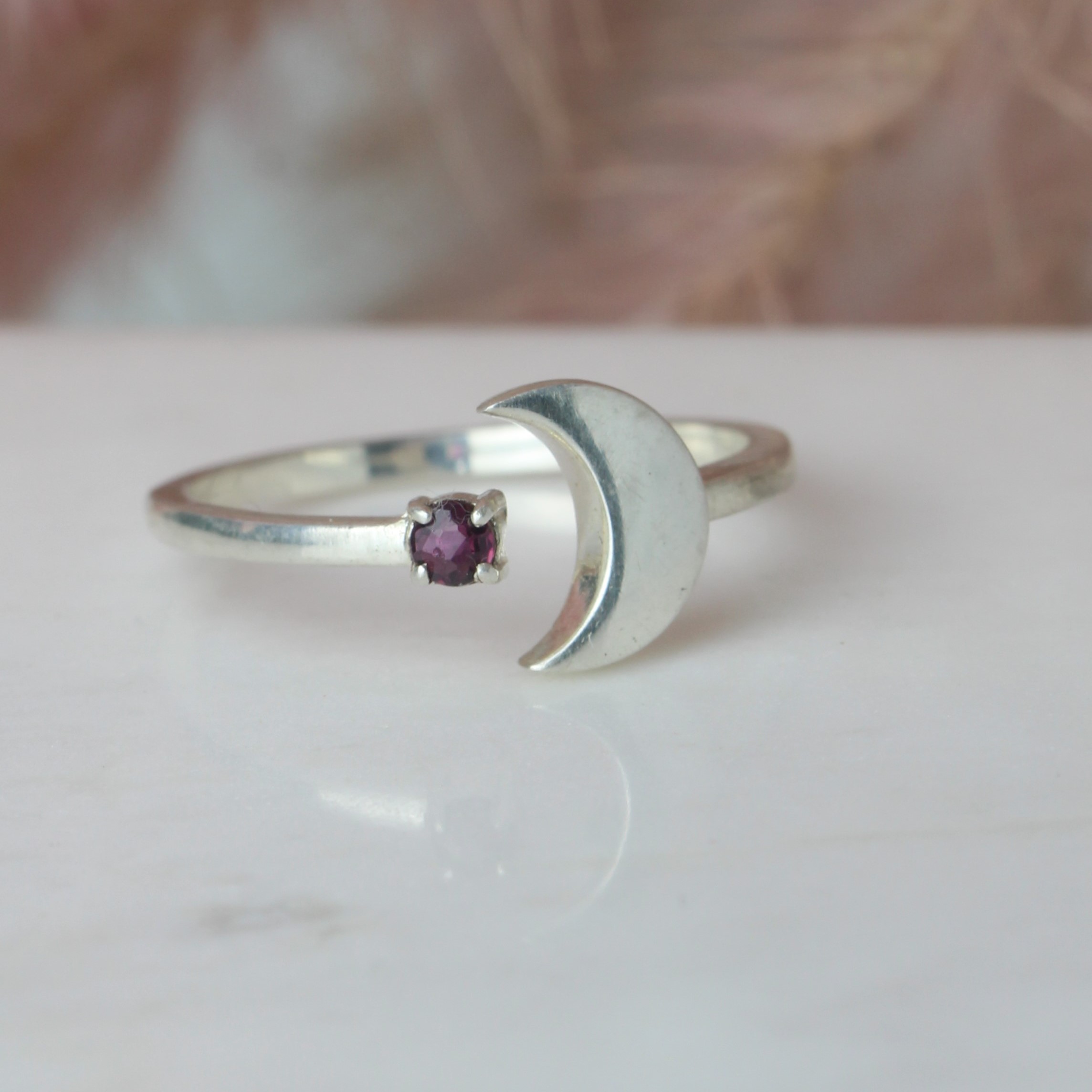 Anillo Luna y Rubí