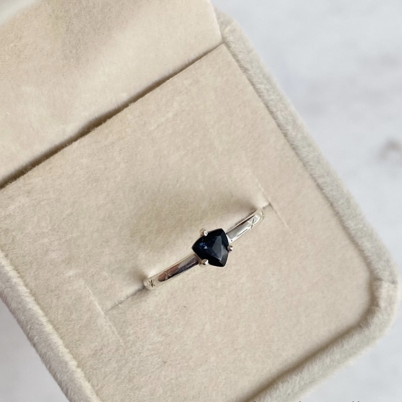 Anillo Topacio London Blue Trillón