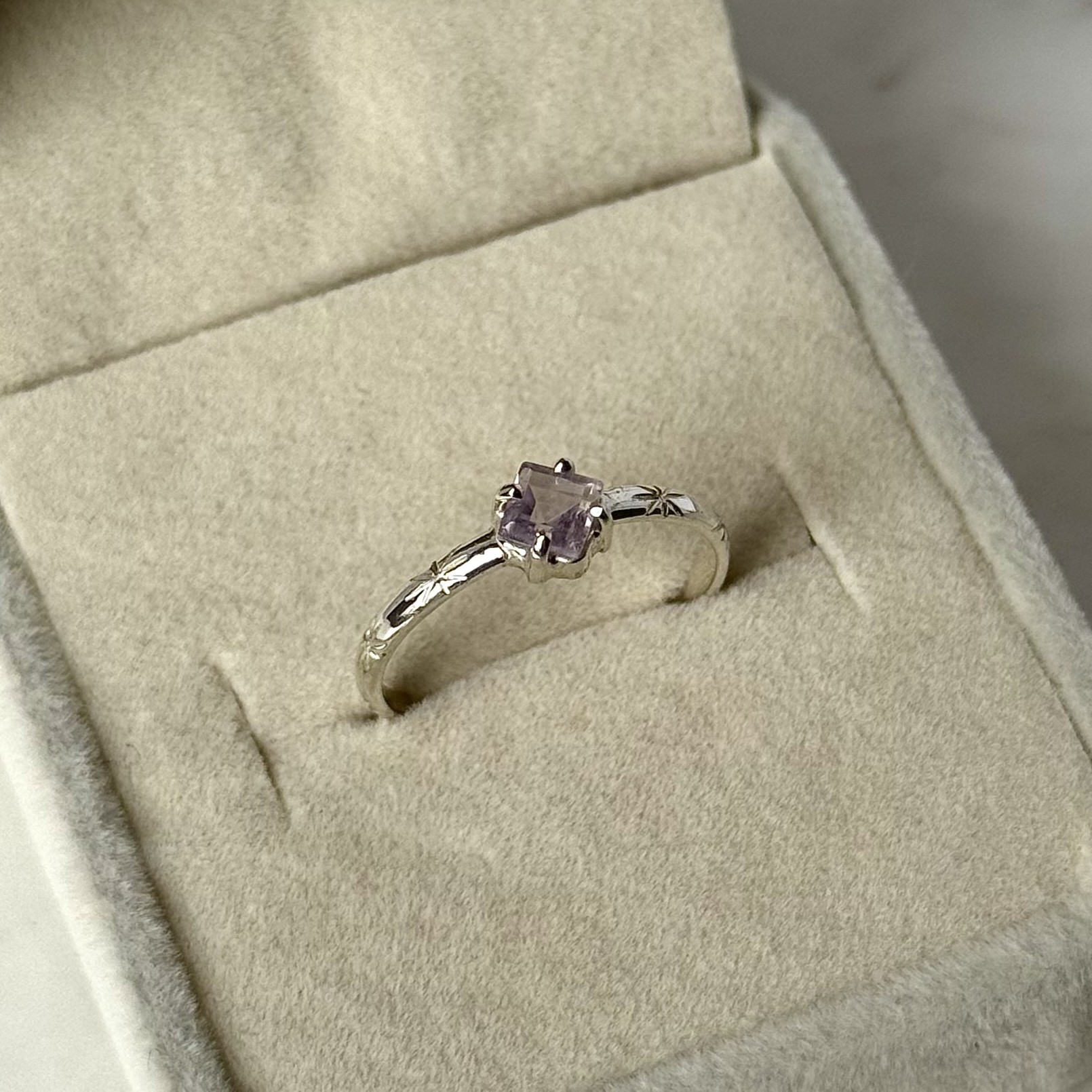 Anillo Amatista Princesa